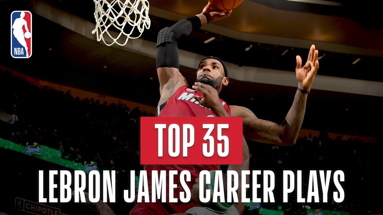 LeBron James Top 35 Plays | NBA Career Highlights