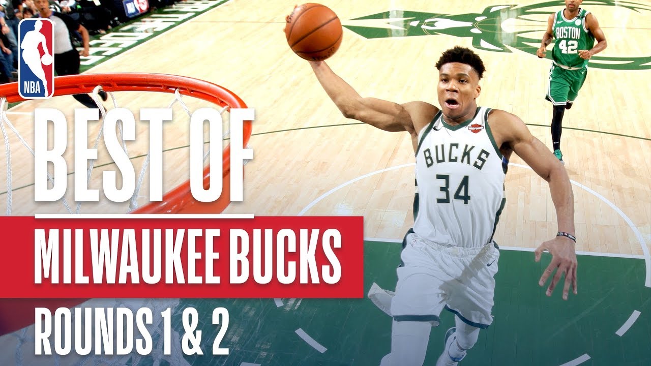 Best Plays From the Milwaukee Bucks In Rounds 1 & 2 | 2019 NBA Playoffs