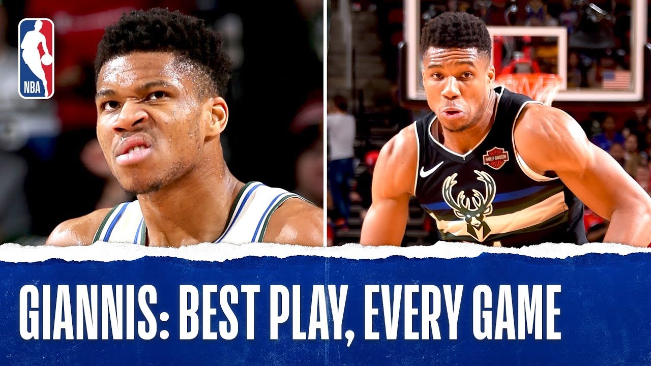 Giannis Antetokounmpo’s Best Plays From Every Game!