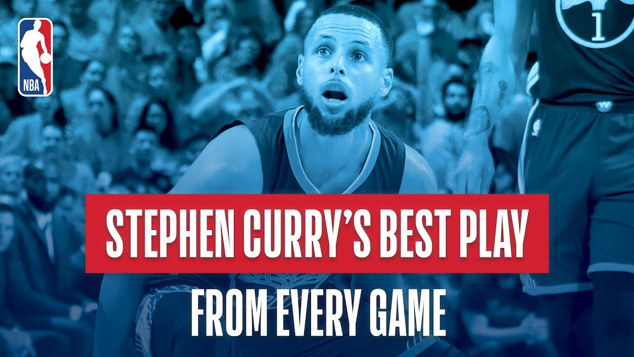 Stephen Curry’s Best Play From Every Game | 2017-2018 NBA Season